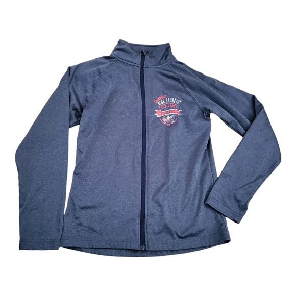 Columbus Blue Jackets zip up jacket Size M - Picture 1 of 4